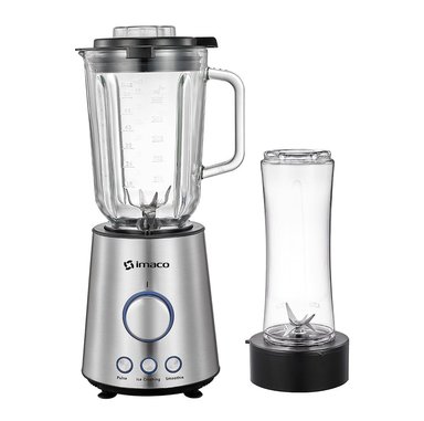 LICUADORA IMACO BLS860 1.5L + VASO TO GO 600ML ACERO INOX
