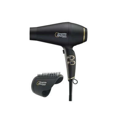 SECADORA BABYLISS PRO GRAPHITE 2000W TITANIUM NEGRO