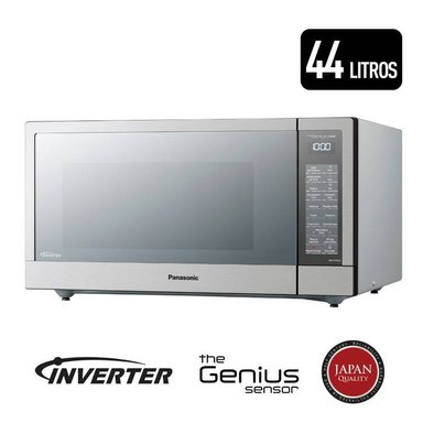 MICROONDAS PANASONIC NN-ST76LSRPM 44 L SILVER+B5