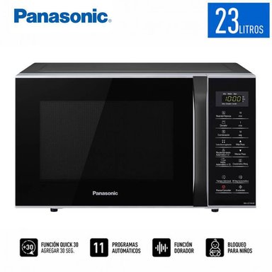 HORNO MICROONDAS PANASONIC 23LT NN-GT34JBRPK NEGRO