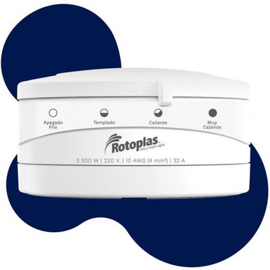 DUCHA ROTOPLAS 4T 220V ELÉCTRICA 4 TEMPERATURAS