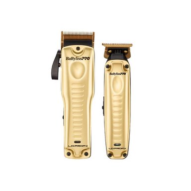 PACK BABYLISS PRO LO-PRO FX CORTADORA Y PATILLERA BARBEROLOGY LIMITED EDITION GOLD