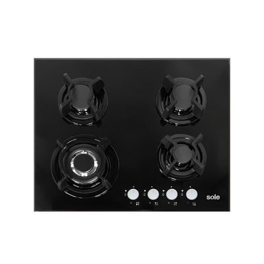 ENCIMERA SOLE VIDRIO TEMPLADO 60 CM SOLCO034