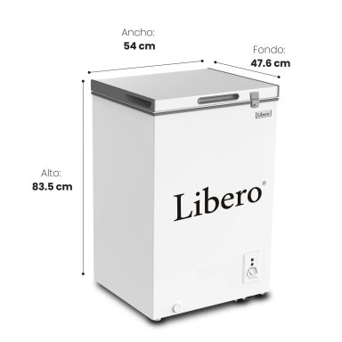 CONGLEDORA HORIZONTAL  LIBERO 99LT BL LFH-101