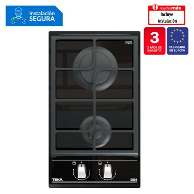 COCINA EMPOTRABLE GAS TEKA GZC 32300 XBB X2 QUEMADORES