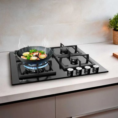 COCINA EMPOTRABLE ELÉCTRICA SOLE 3120SOLCO040 X4 QUEMADORES