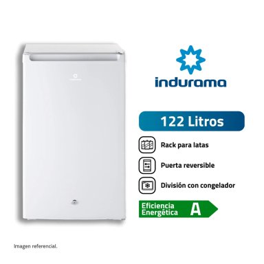 FRIGOBAR INDURAMA  122L BLANCO RI-159BL