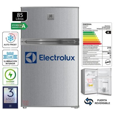 FRIGOBAR ELECTROLUX  2 PUERTAS 85LTS ERTM87G2HQS