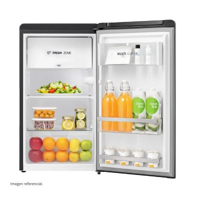 FRIGOBAR INDURAMA  90L NEGRO RI-109N