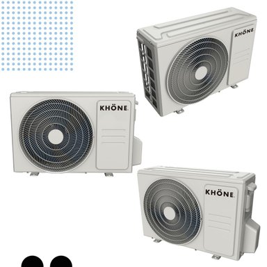 AIRE ACONDICIONADO SPLIT KHÖNE INVERTER BLACK EDITION 18,000 BTU/H SPLIT - 4