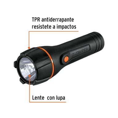 SET CABLE PASA CORRIENTE LINTERNA + TRIÁNGULO DE SEGURIDAD TRUPER - 2
