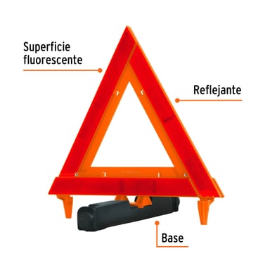 SET CABLE PASA CORRIENTE LINTERNA + TRIÁNGULO DE SEGURIDAD TRUPER - 4