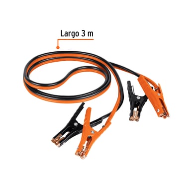 SET CABLE PASA CORRIENTE LINTERNA + TRIÁNGULO DE SEGURIDAD TRUPER - 6