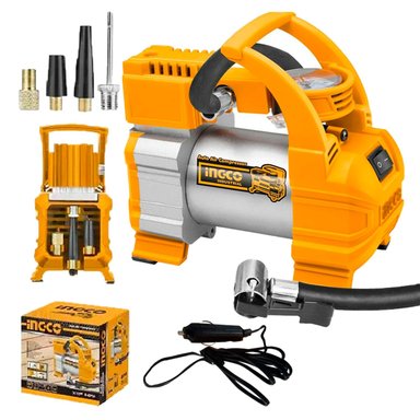 COMPRESOR INFLADOR DE LLANTAS AUTOS 12V INGCO AAC1408