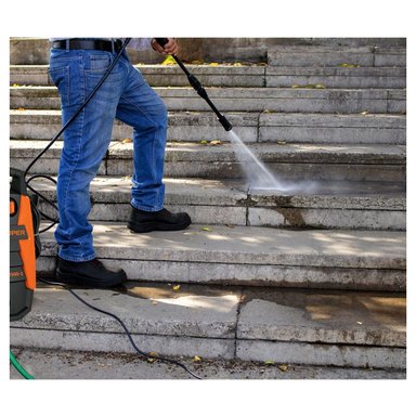HIDROLAVADORA TRUPER 1500 PSI + CEPILLO GIRATORIO TOTAL - 6