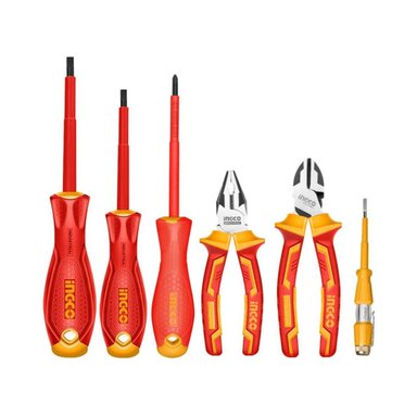 SET HERRAMIENTAS INGCO HKIST3061 6 AISLADAS 1000V