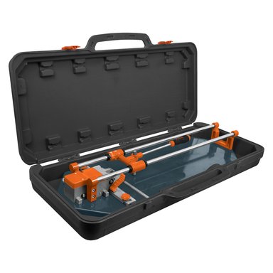 CORTADORA MAYÓLICA TRUPER 5827 NARANJA 74CM CON MALETIN - 2