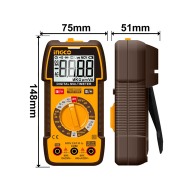 MULTIMETRO INGCO DM36002 DIGITAL 600V INDUSTRIAL - 3