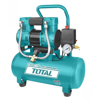 COMPRESORA TOTAL SILENCIOSA 15 L
