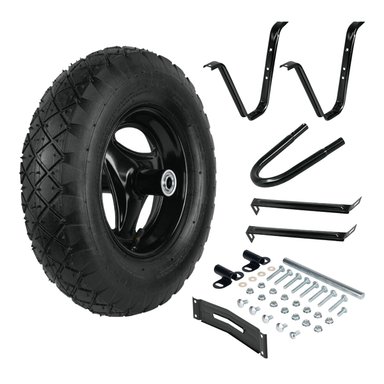LLANTA CARRETILLA NEUMATICA PRETUL + ACCESORIOS
