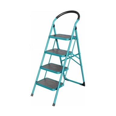 ESCALERA THLAD09041 TUBULAR ACERO SOPORTA 150KG TOTAL 4 PASOS