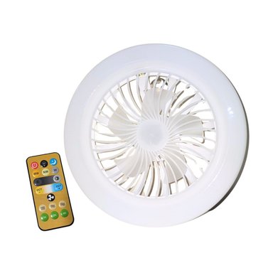 FOCO LED HOME LIGHT CF-200877 TRICOLOR VENTILADOR 24W E27