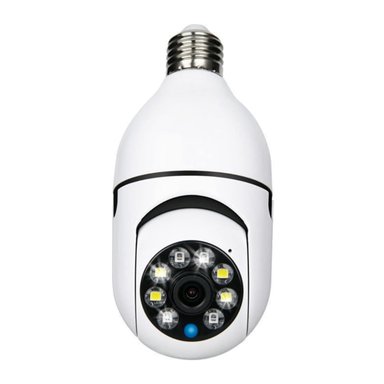 CÁMARA SEGURIDAD HOME LIGHT CF-166127 PANORAMICA WIFI TIPO FOCO