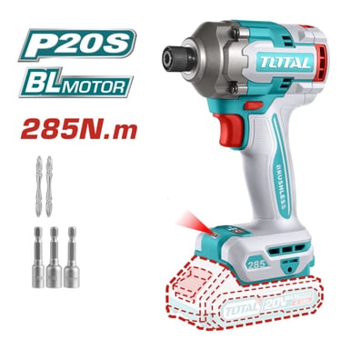 COMBO TALADRO PERCUTOR 66NM + ATORNILLADOR DE IMPACTO 285NM TOTAL - 5
