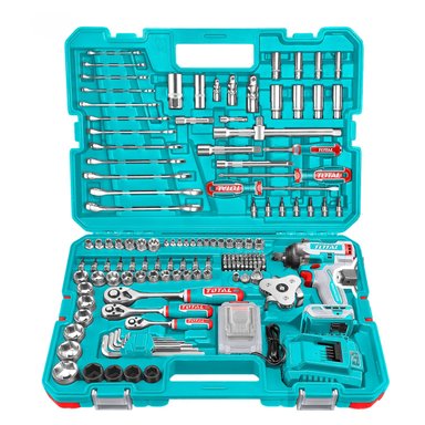 LLAVE DE IMPACTO 500NM + 152 HERRAMIENTAS TOTAL