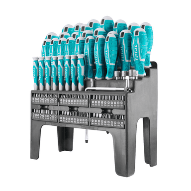 SET DESTORNILLADORES 100 PZS TOTAL