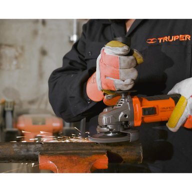 AMOLADORA 850W ERGO PRO + SOPORTE PROFESIONAL 4 ½' TRUPER - 5