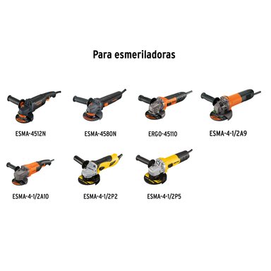 AMOLADORA 850W ERGO PRO + SOPORTE PROFESIONAL 4 ½' TRUPER - 8