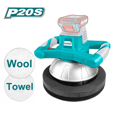 PULIDORA ORBITAL PARA AUTO 20V TOTAL