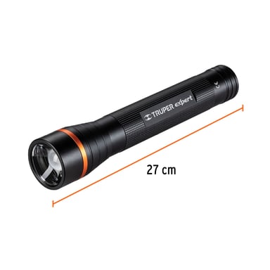 LINTERNA DE ALUMINIO LED CREE 850 LM CON 3 PILAS D TRUPER - 3