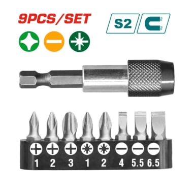 TALADRO ATORNILLADOR 55NM + ACCESORIOS + BATERIA Y CARGADOR 20V TOTAL - 7
