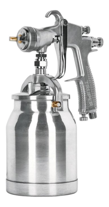PISTOLA PARA PINTAR DE SUCCIÓN HVLP 1.4 MM TRUPER 14084