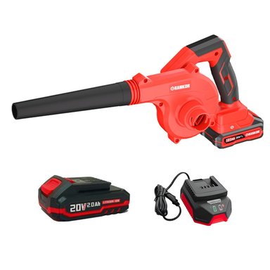 SOPLADORA ASPIRADORA INALAMBRICA + 2 BATERIAS 20V RANKOR