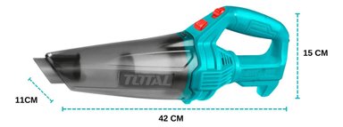 ASPIRADORA INALAMBRICA 0.5 LITROS 12V TOTAL - 3