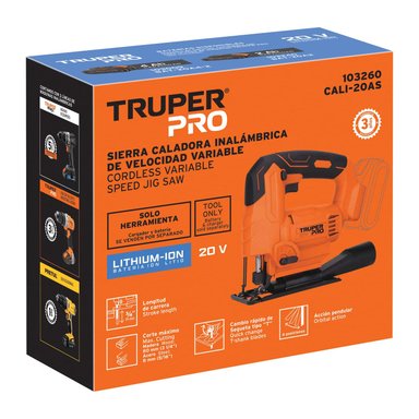 SIERRA CALADORA 20V (SOLO CABEZAL) TRUPER - 8