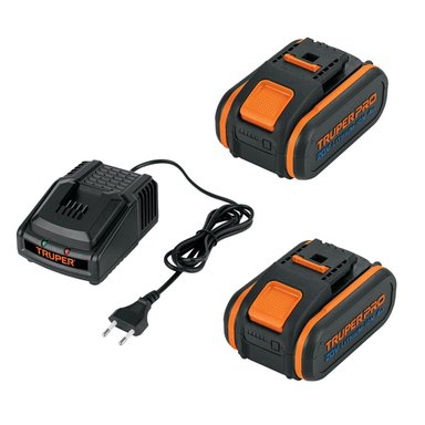 ROTOMARTILLO SDS PLUS 20V +2 BATERIAS 4 AH+ CARGADOR TRUPER - 4