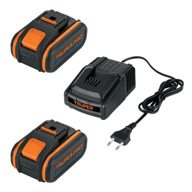 SIERRA CALADORA 20V + 2 BATERIAS 4AH + CARGADOR TRUPER - 4
