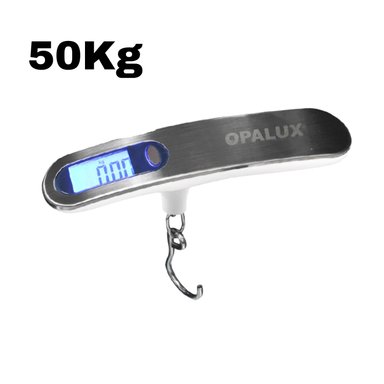 BALANZA DIGITAL PARA EQUIPAJE SOPORTAR 50KG OPALUX - 4