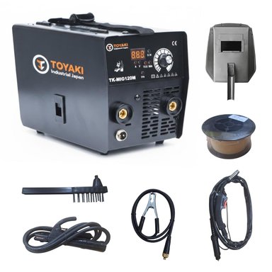 SOLDADORA INVERTER MIG FLUX 120A TOYAKI