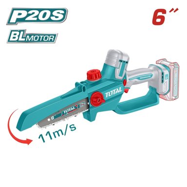 COMBO MOTOSIERRA 6'' + TIJERA INALAMBRICA 20V TOTAL - 4