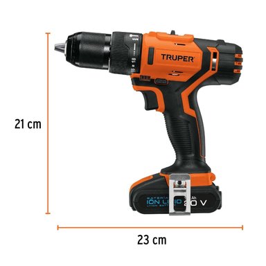TALADRO PERCUTOR + 6 HERRAMIENTAS TRUPER - 5