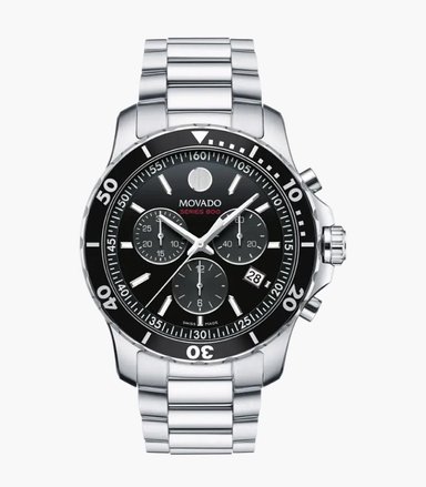 RELOJ MOVADO SERIES 800 CRONOGRAFO NEGRO