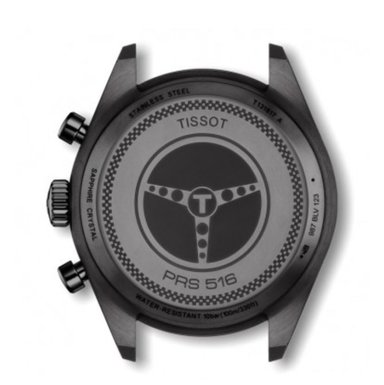 TISSOT PRS516 CRONOGRAFO CORREA CUERO NEGRO - 2
