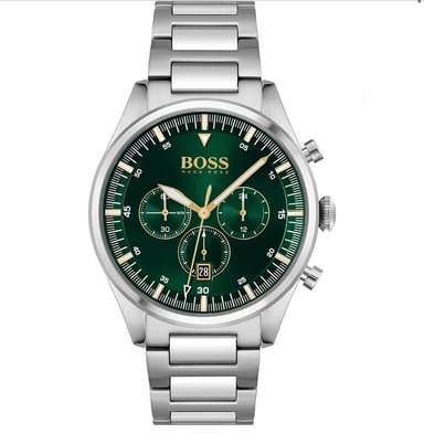 RELOJ HUGO BOSS HOMBRE ANÁLOGO CHAMPION ESFERA VERDE CRONOGRAFO