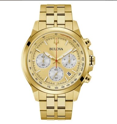 RELOJ BULOVA SURVEYOR DORADO CRONOGRAFO