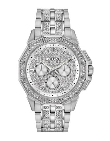 BULOVA OCTAVA CON INCRUSTACIONES DE CRISTALES